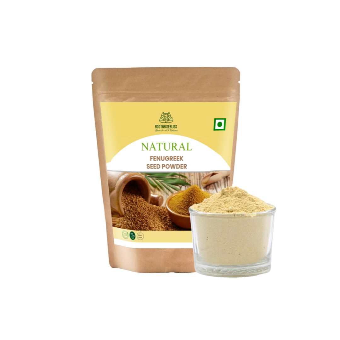 Natural Fenugreek Seed Powder, Pure Methi Powder for Cooking and Wellness
